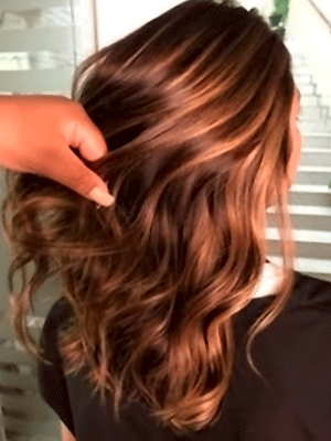 Coloração em cabelo 